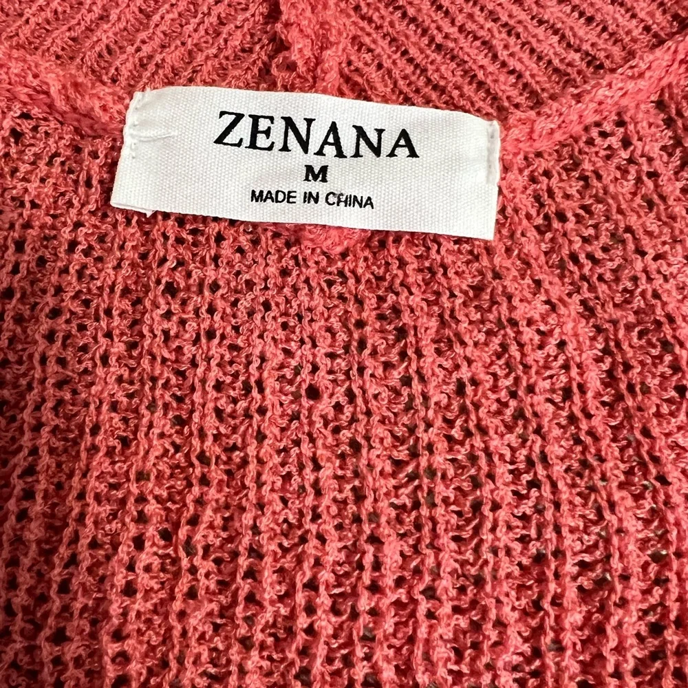 Zenana|V-neck Sweater|Size Medium - Picture 4 of 7
